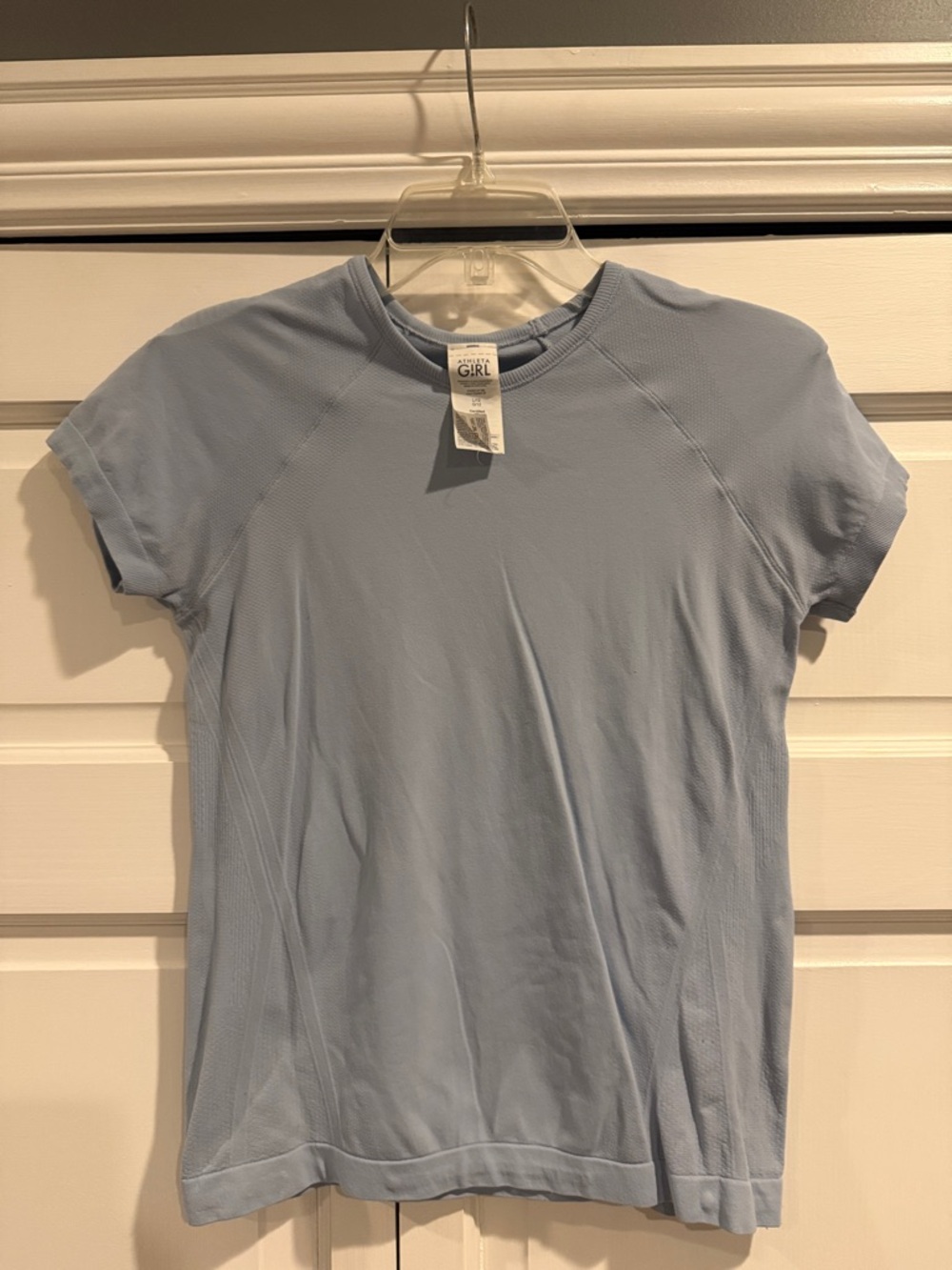 Athleta Girl Soft Blue Power Up Tee